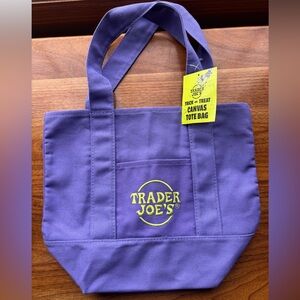 Trader Joe’s mini canvas tote